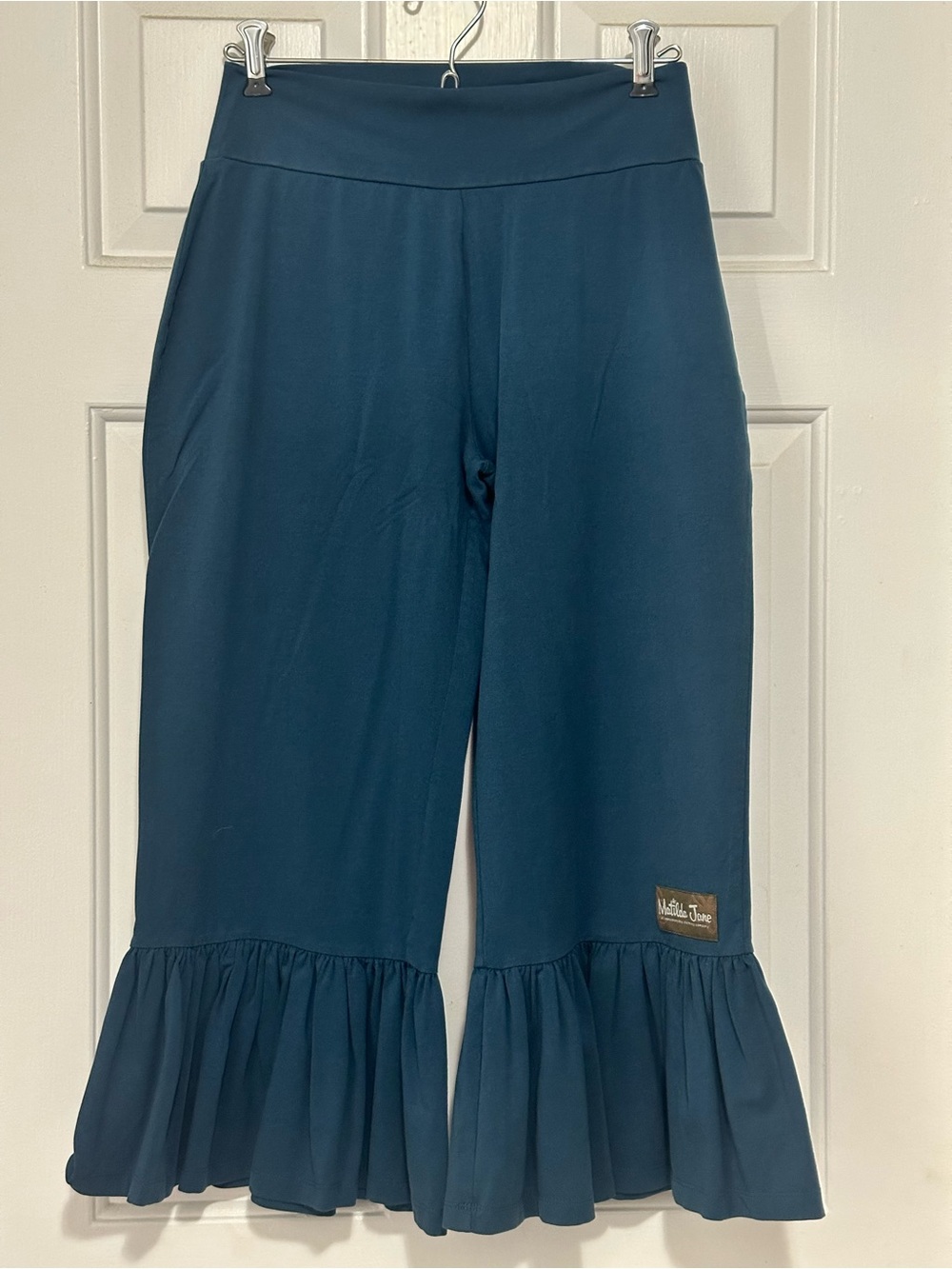 Matilda Jane Teal Ruffle Pants